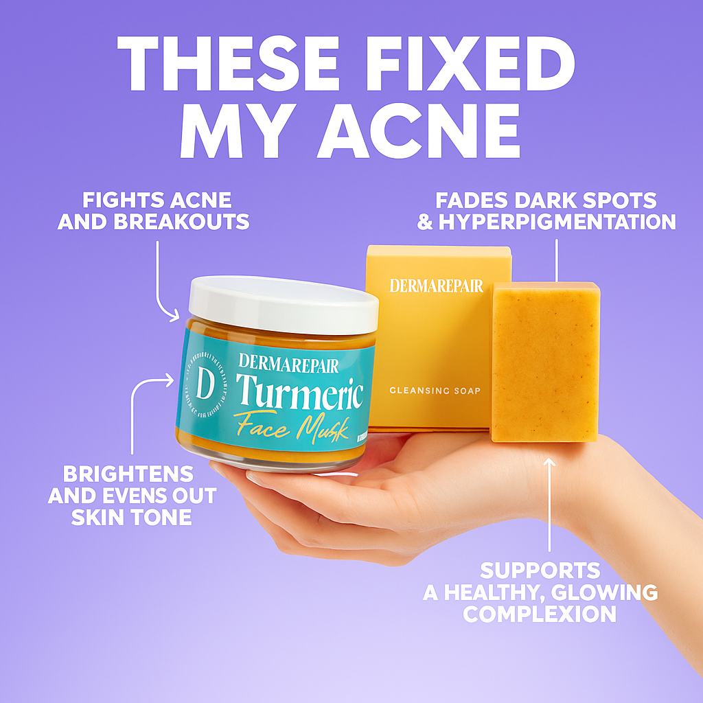 Glow Combo: Turmeric Face Mask + Turmeric Bar Soap