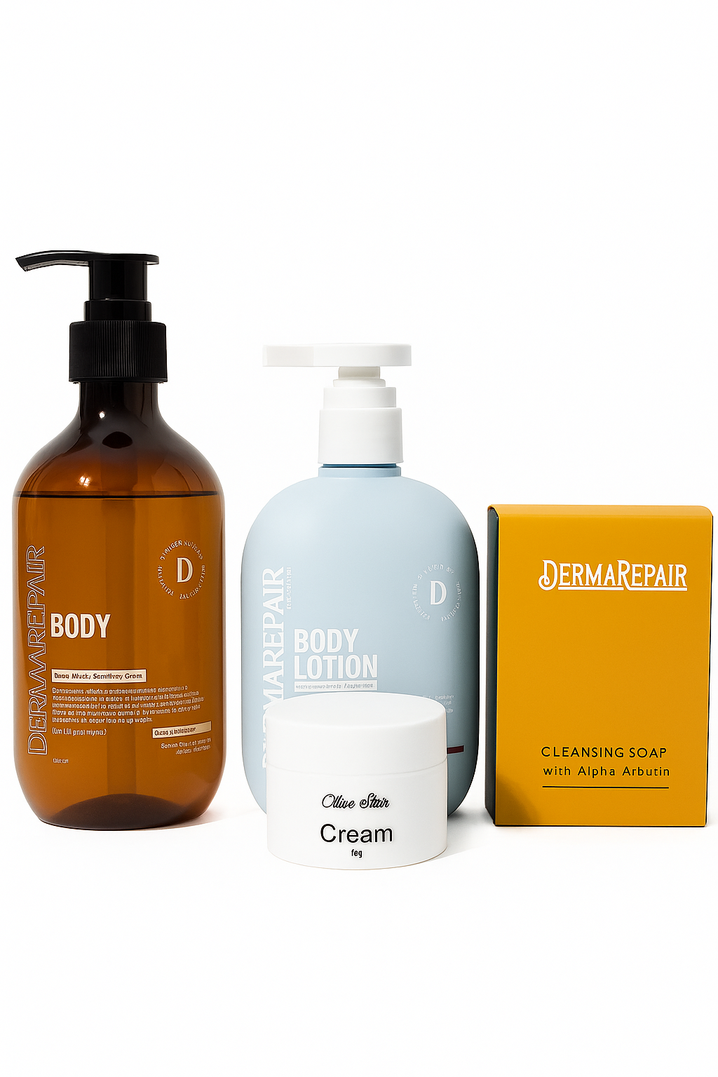 DermaRepair Skin Lightening Set – Double Cleanse, Lighten & Hydrate